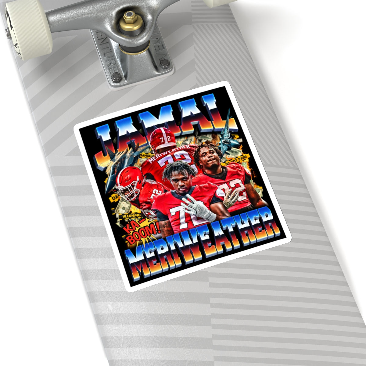 Jamal Meriweather Sticker