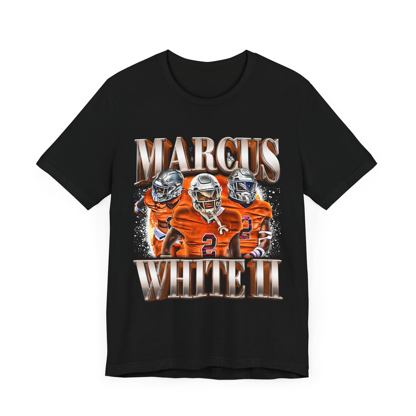 Marcus White II Short Sleeve T-Shirt