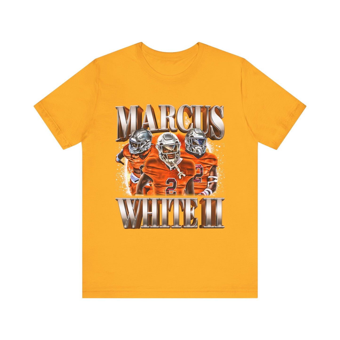 Marcus White II Short Sleeve T-Shirt
