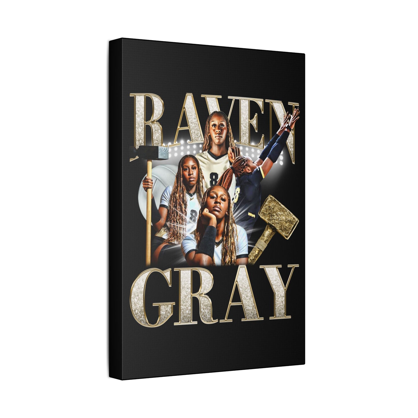 Raven Gray Canvas