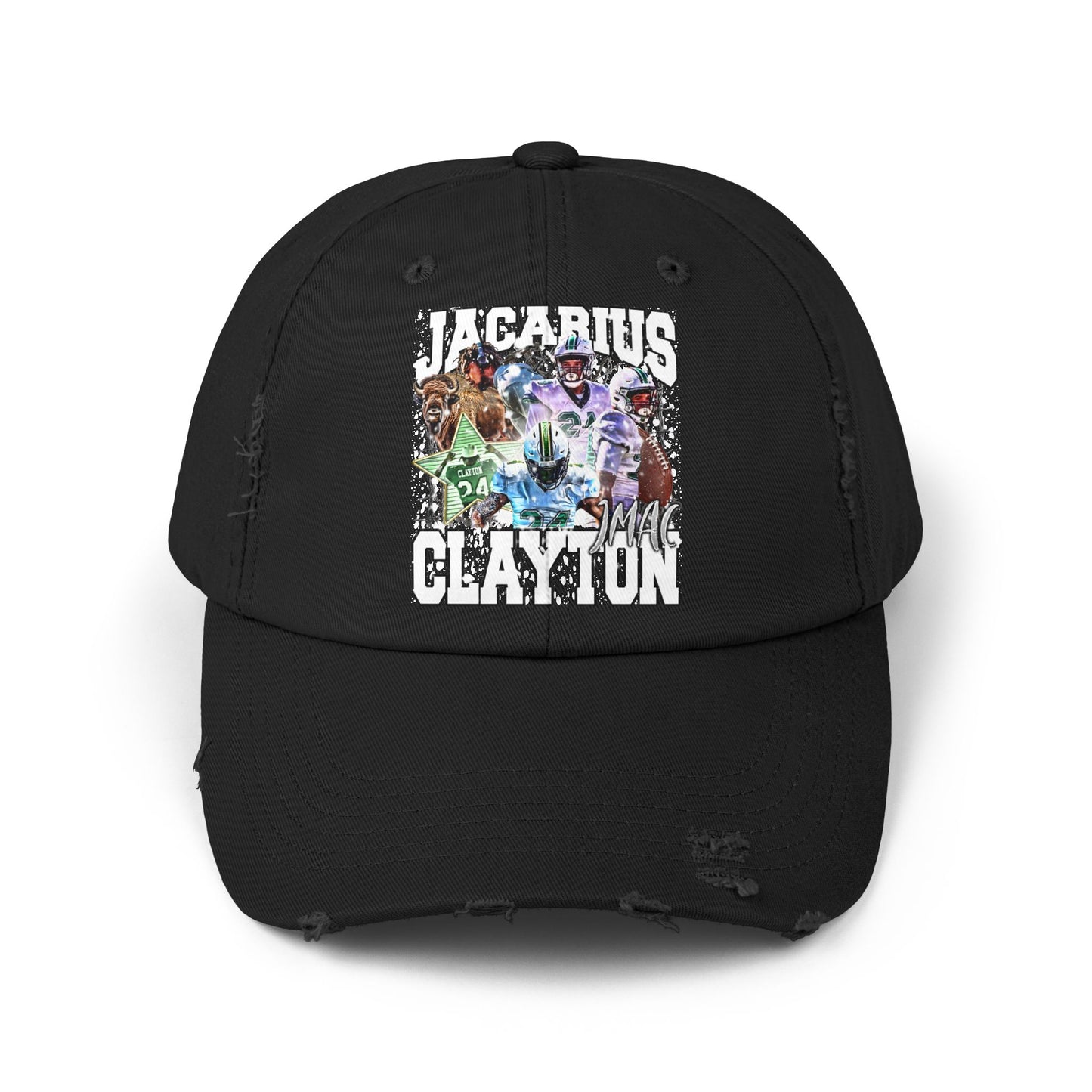 Jacarius Clayton Distressed Hat