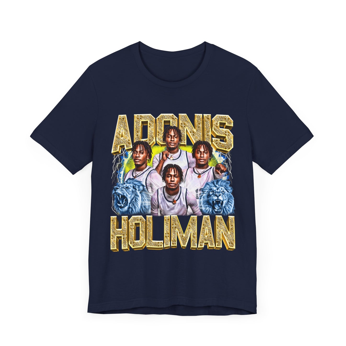 Adonis Holiman Short Sleeve T-Shirt