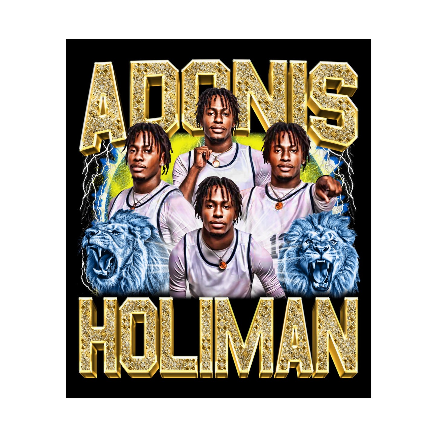 Adonis Holiman Poster