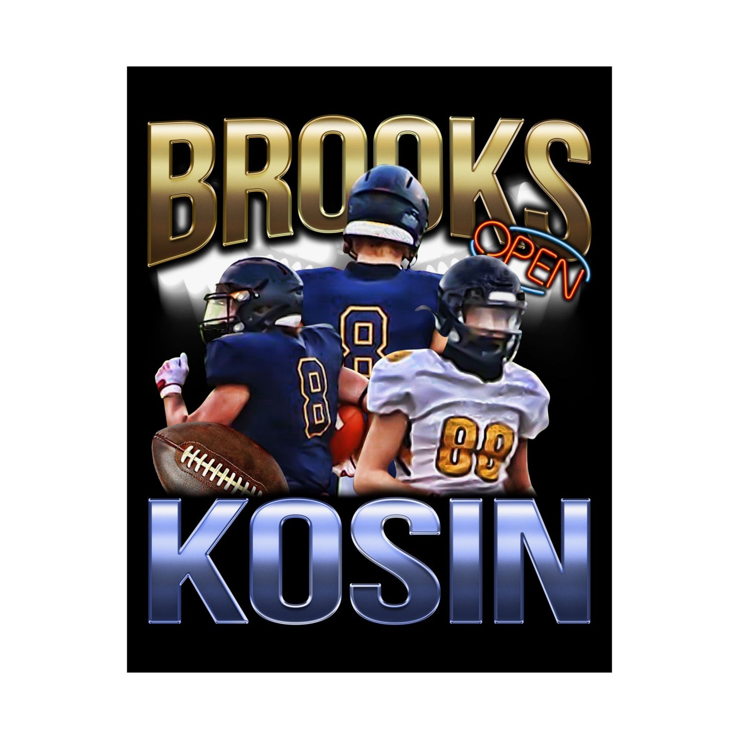 Brooks Kosin Poster