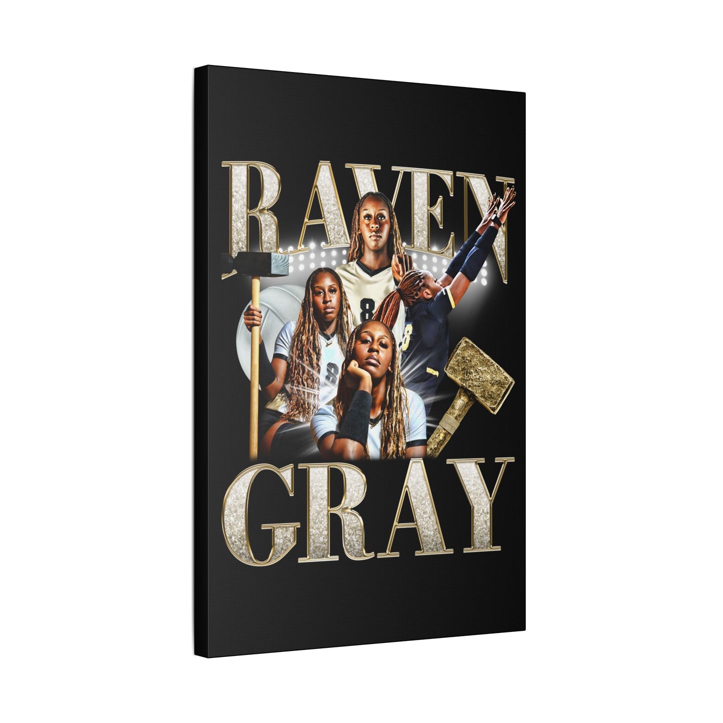 Raven Gray Canvas