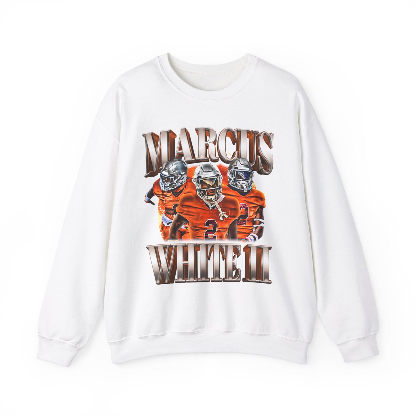 Marcus White II Crewneck Sweatshirt