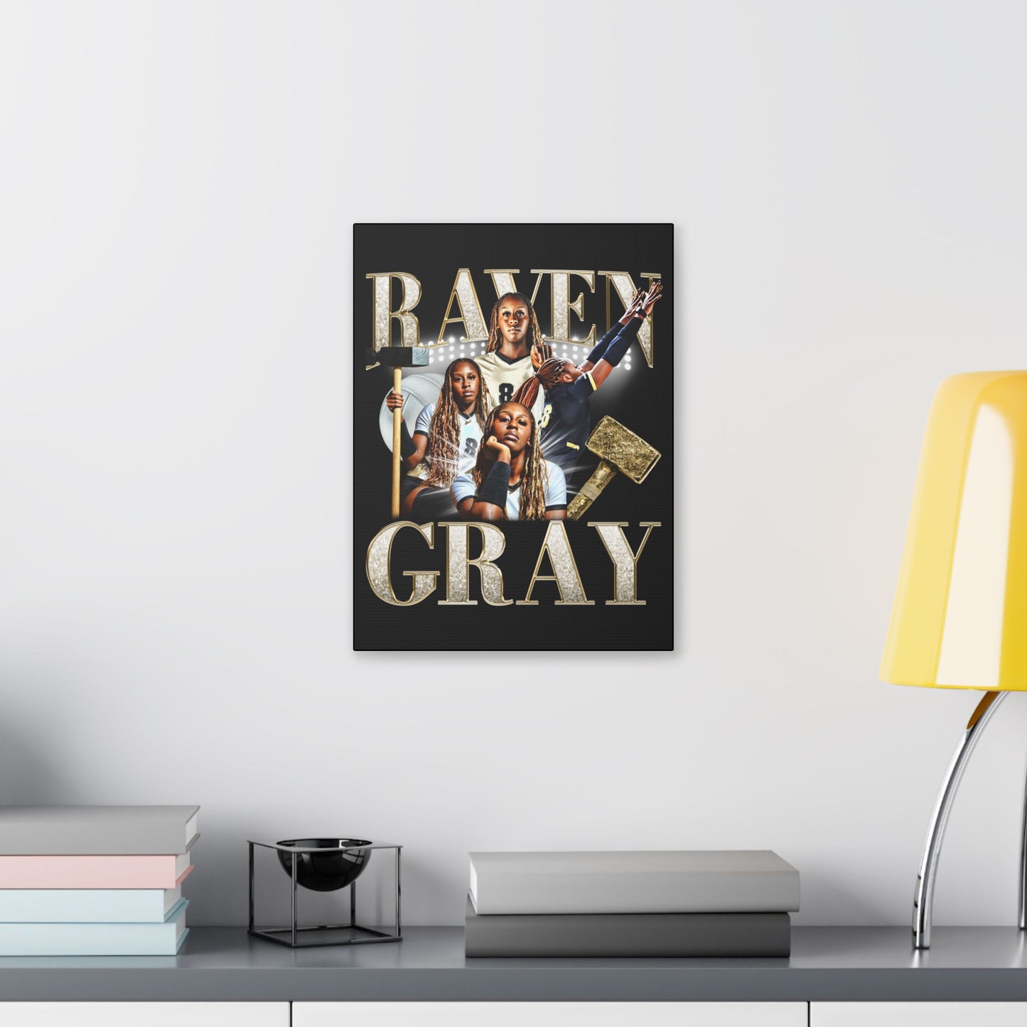 Raven Gray Canvas