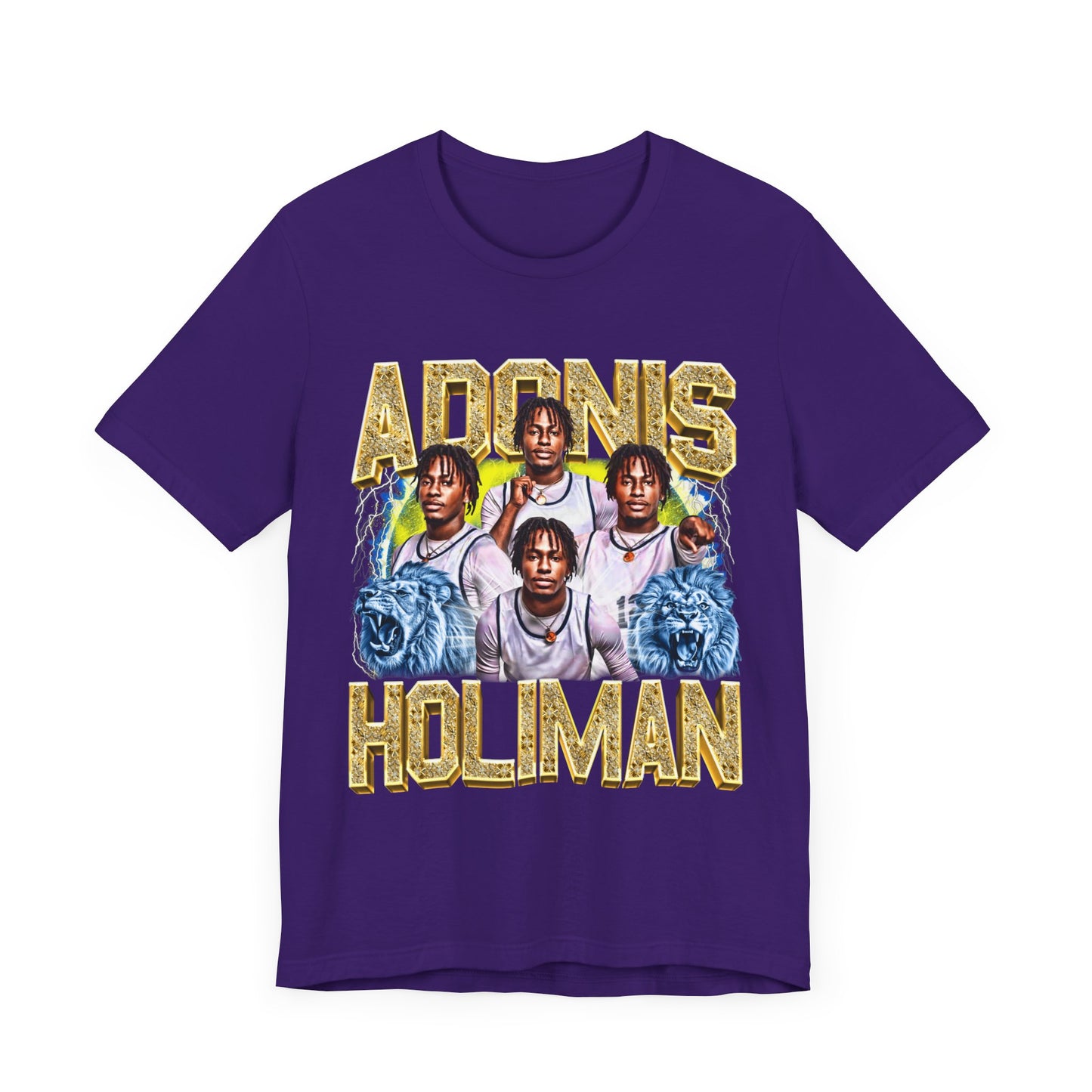 Adonis Holiman Short Sleeve T-Shirt