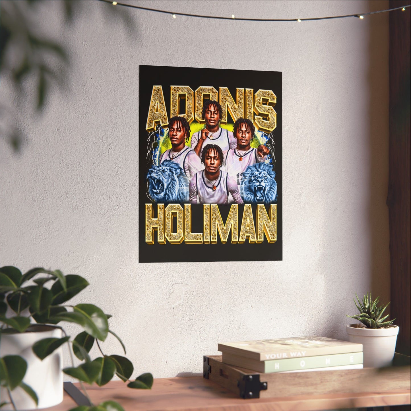 Adonis Holiman Poster