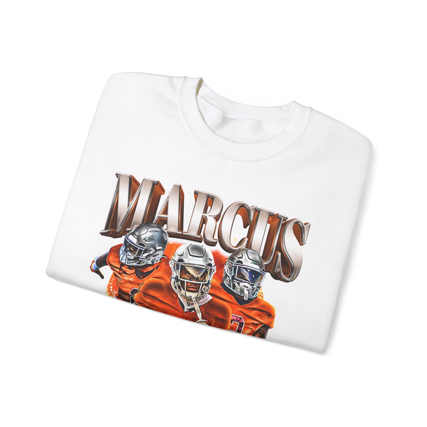 Marcus White II Crewneck Sweatshirt