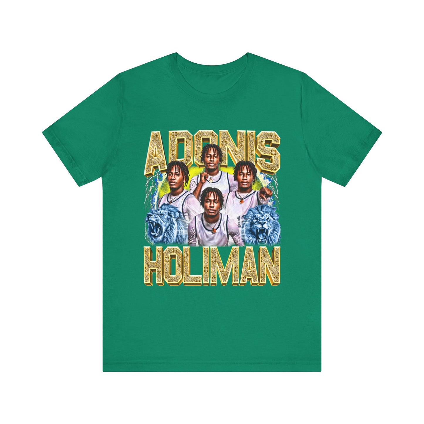 Adonis Holiman Short Sleeve T-Shirt