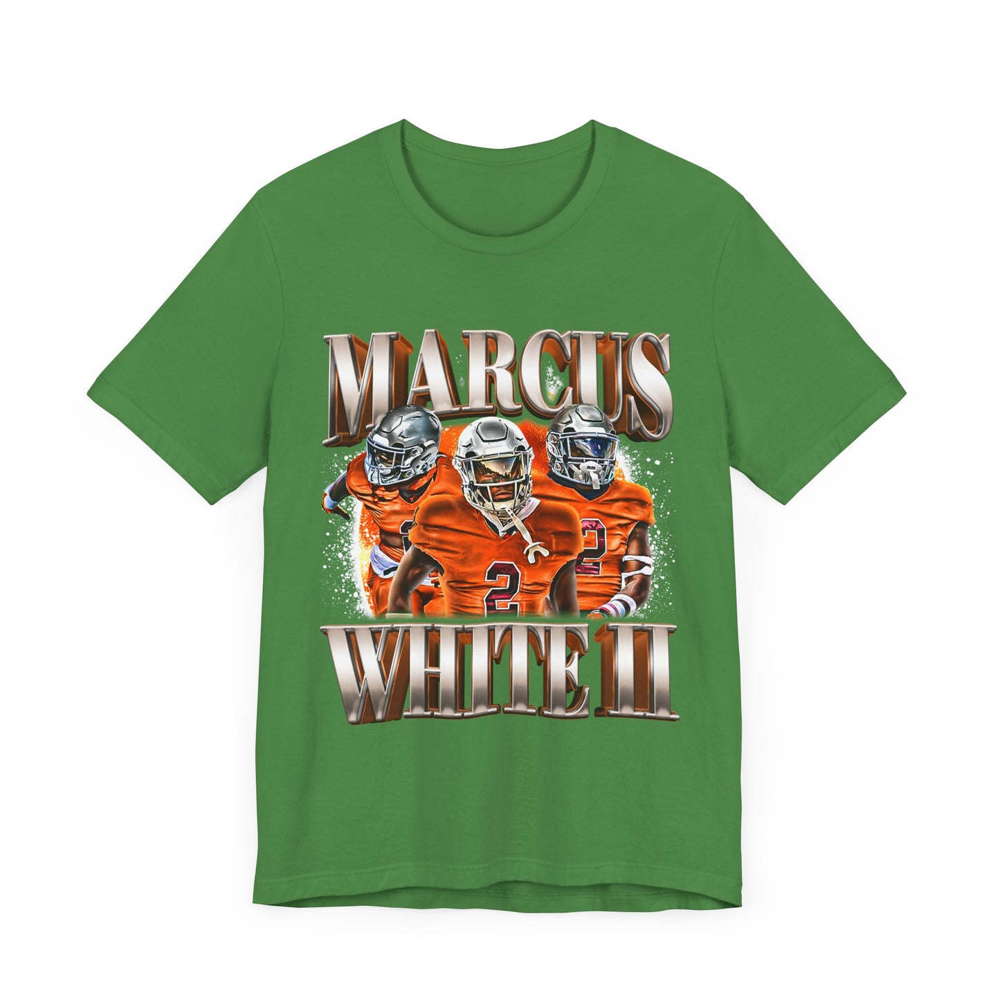 Marcus White II Short Sleeve T-Shirt