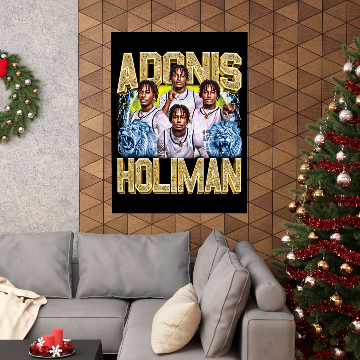 Adonis Holiman Poster