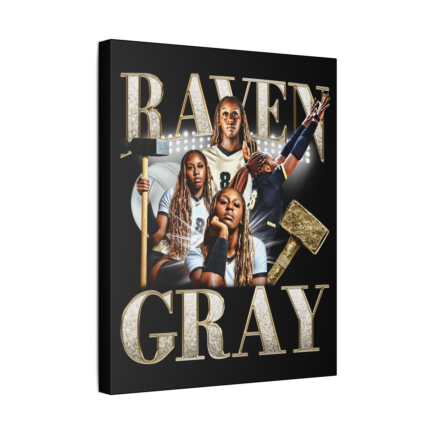 Raven Gray Canvas