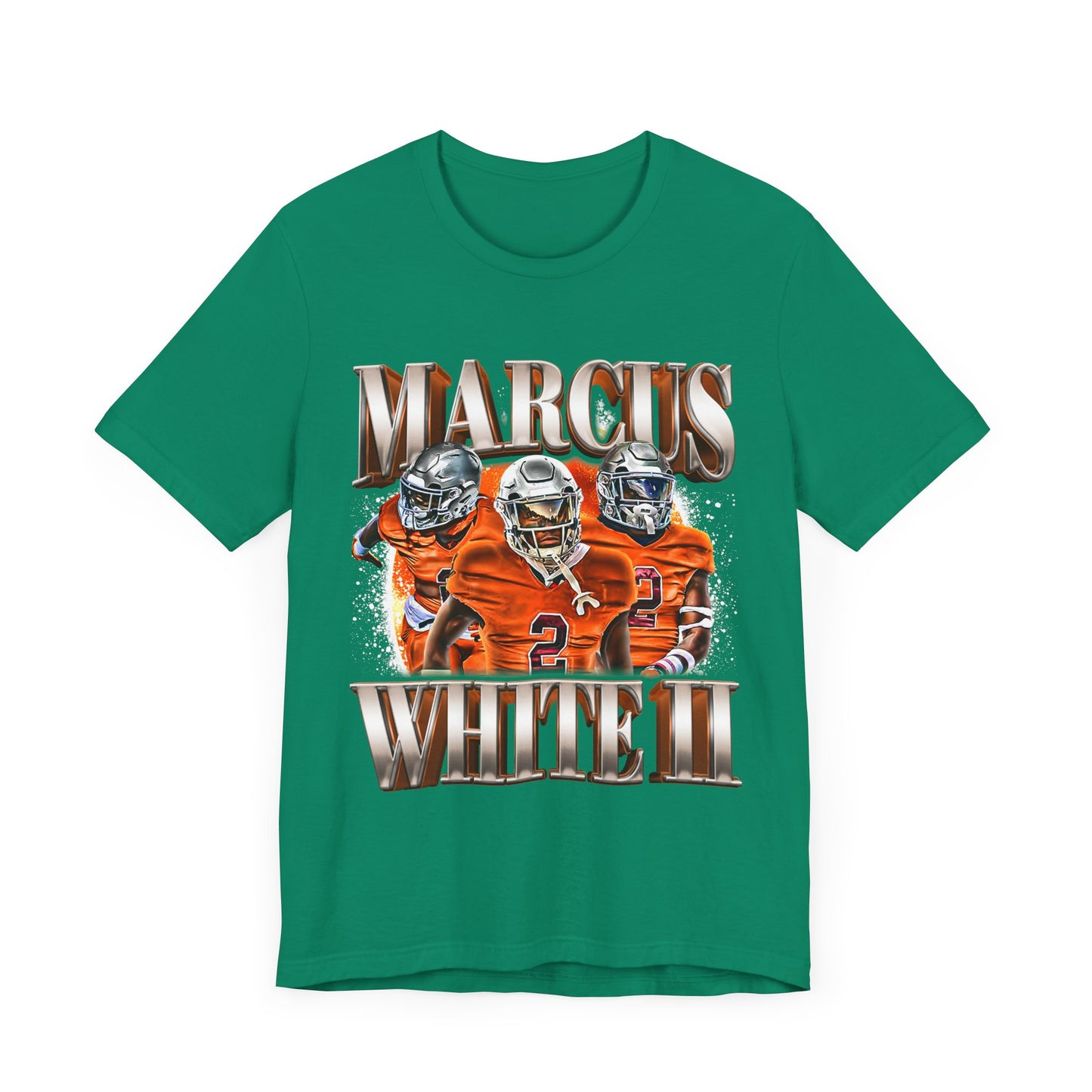 Marcus White II Short Sleeve T-Shirt
