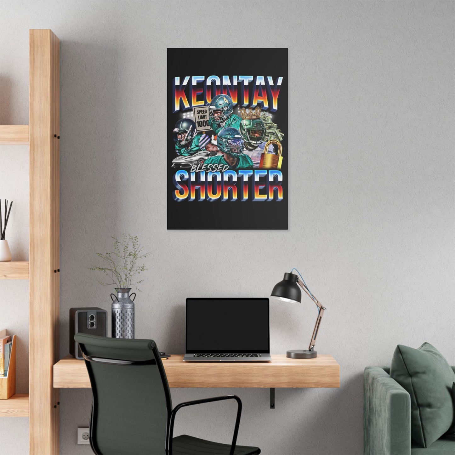 Keontay Shorter Canvas