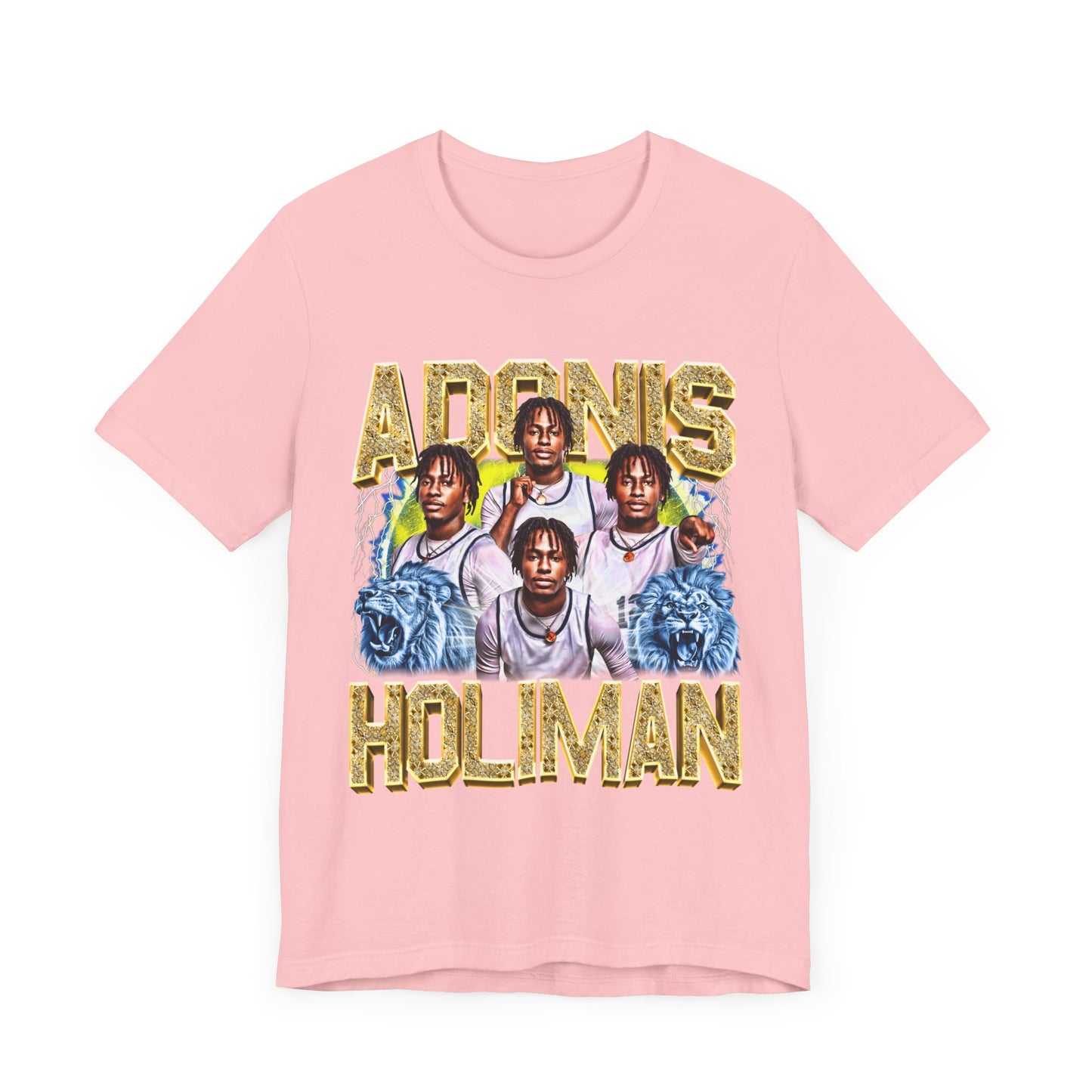 Adonis Holiman Short Sleeve T-Shirt