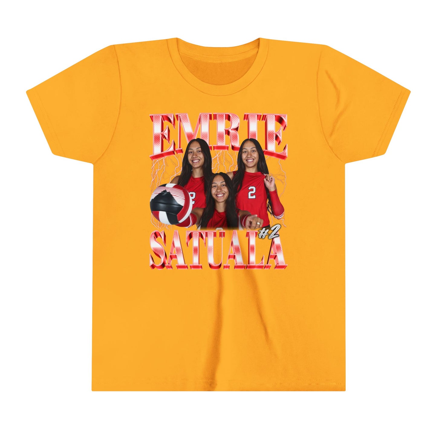 Emrie Satuala Youth Short Sleeve T-Shirt