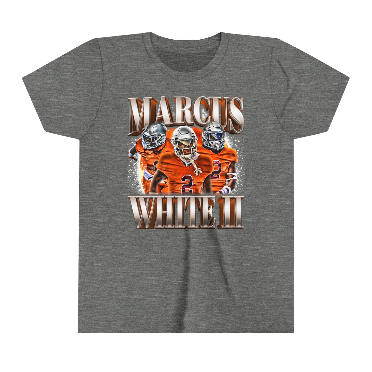 Marcus White II Youth Short Sleeve T-Shirt