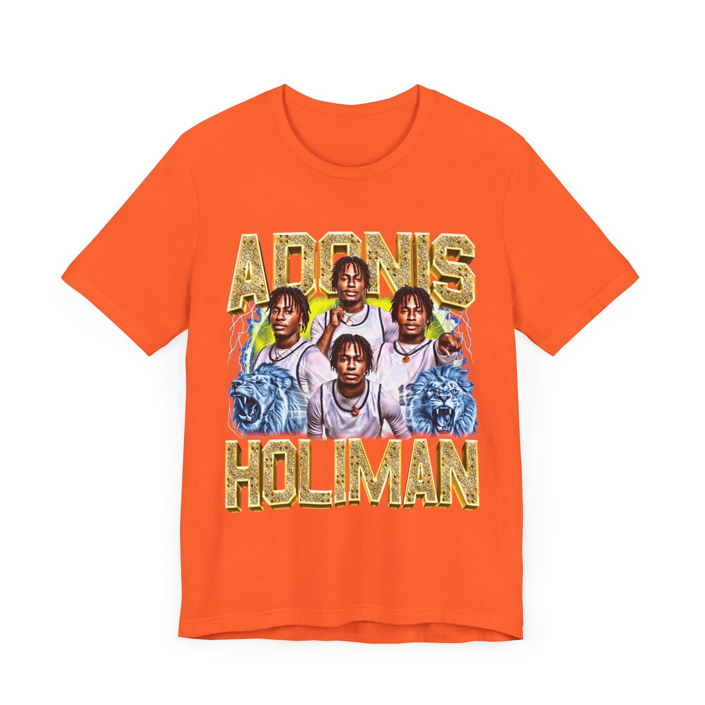Adonis Holiman Short Sleeve T-Shirt