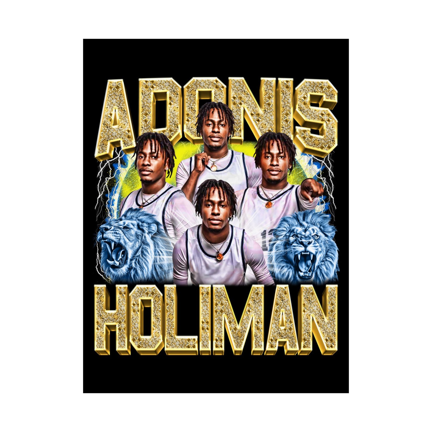 Adonis Holiman Poster