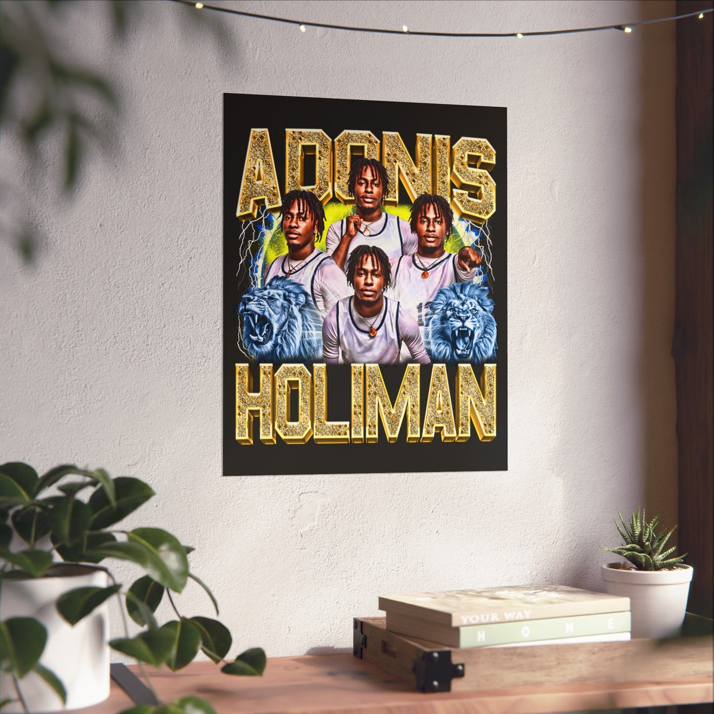 Adonis Holiman Poster