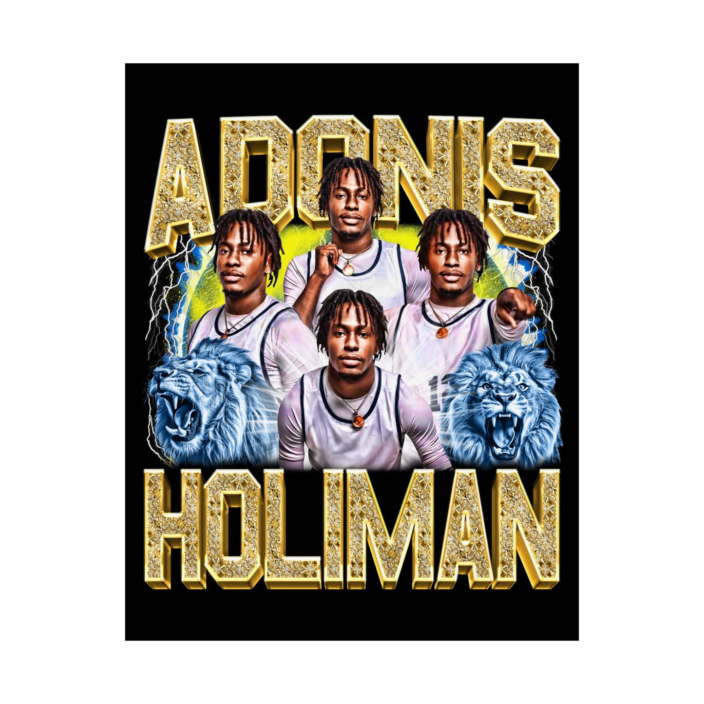 Adonis Holiman Poster