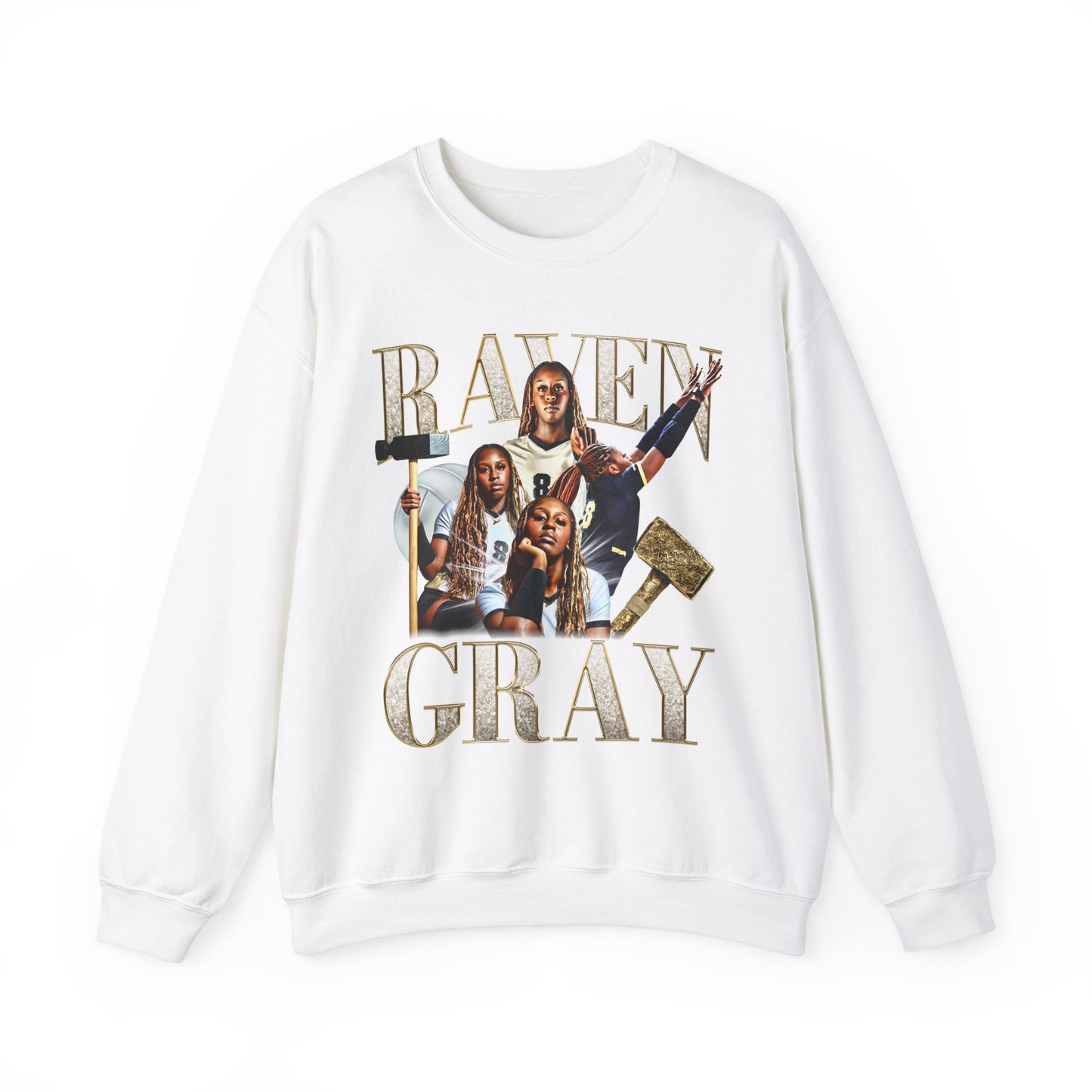 Raven Gray Crewneck Sweatshirt