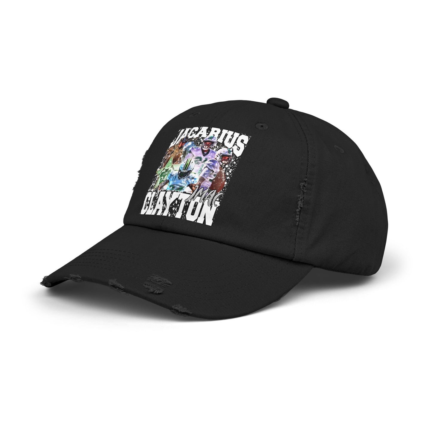 Jacarius Clayton Distressed Hat