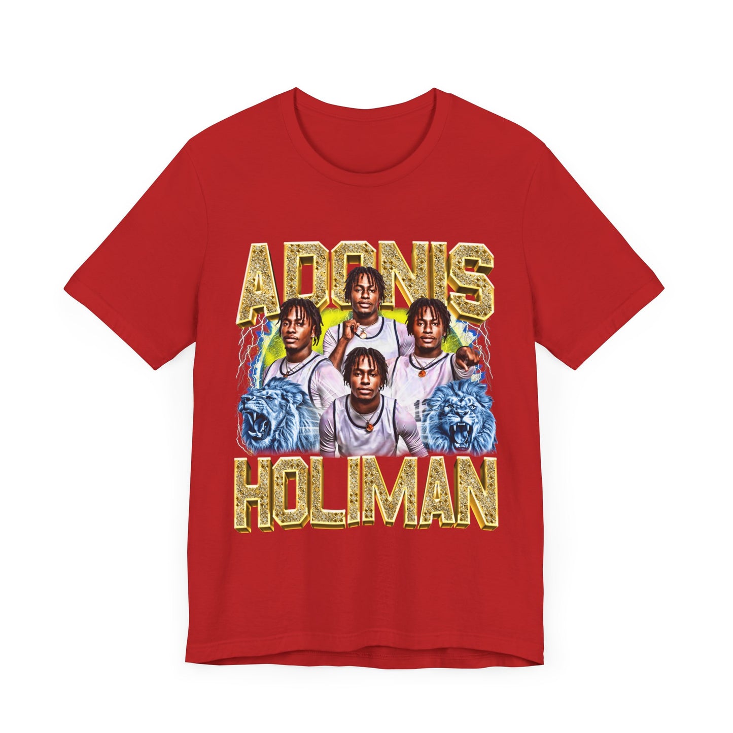 Adonis Holiman Short Sleeve T-Shirt