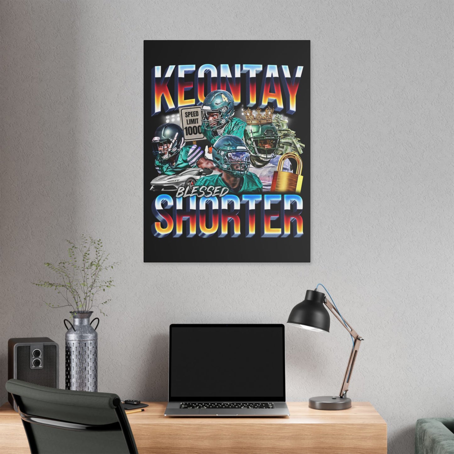 Keontay Shorter Canvas