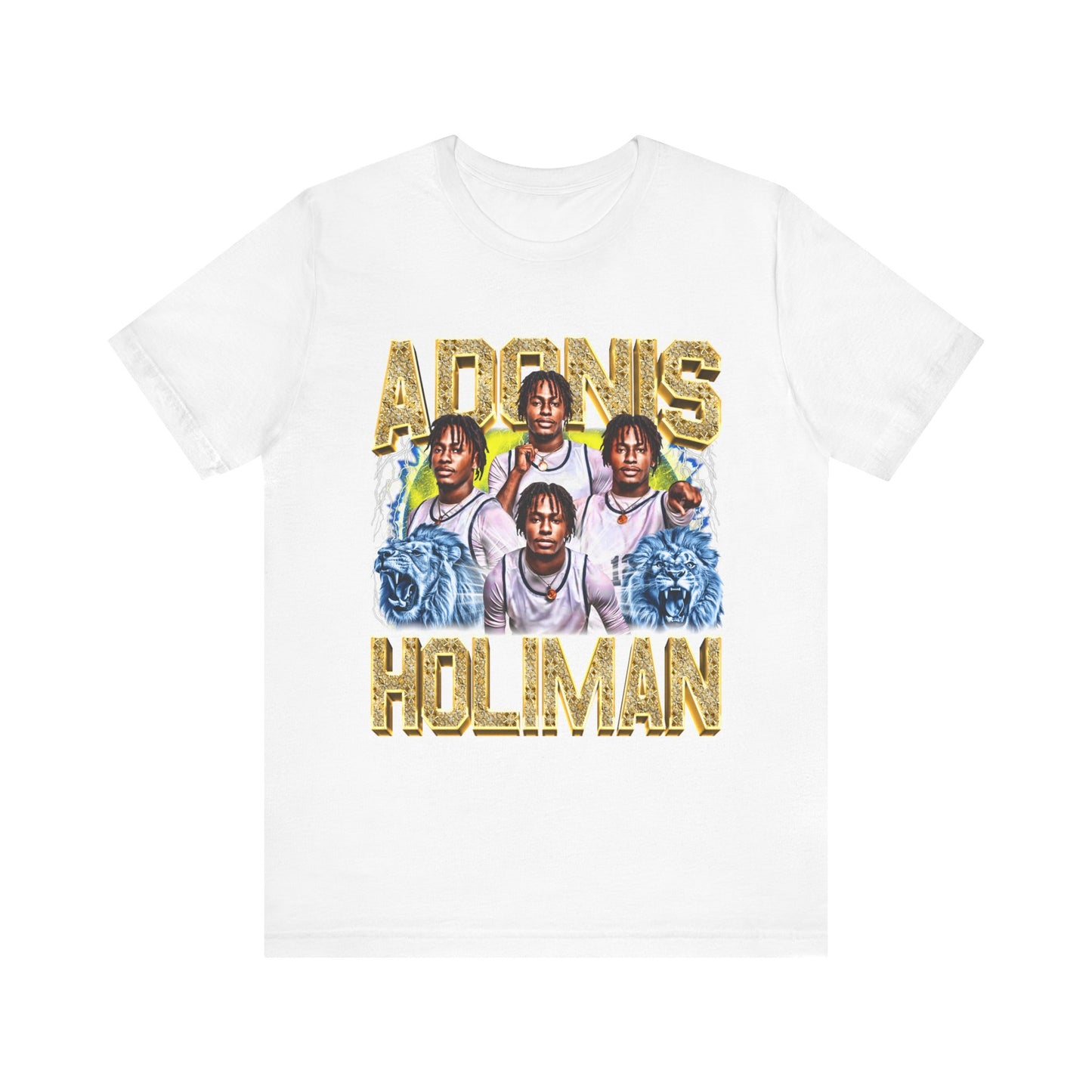 Adonis Holiman Short Sleeve T-Shirt