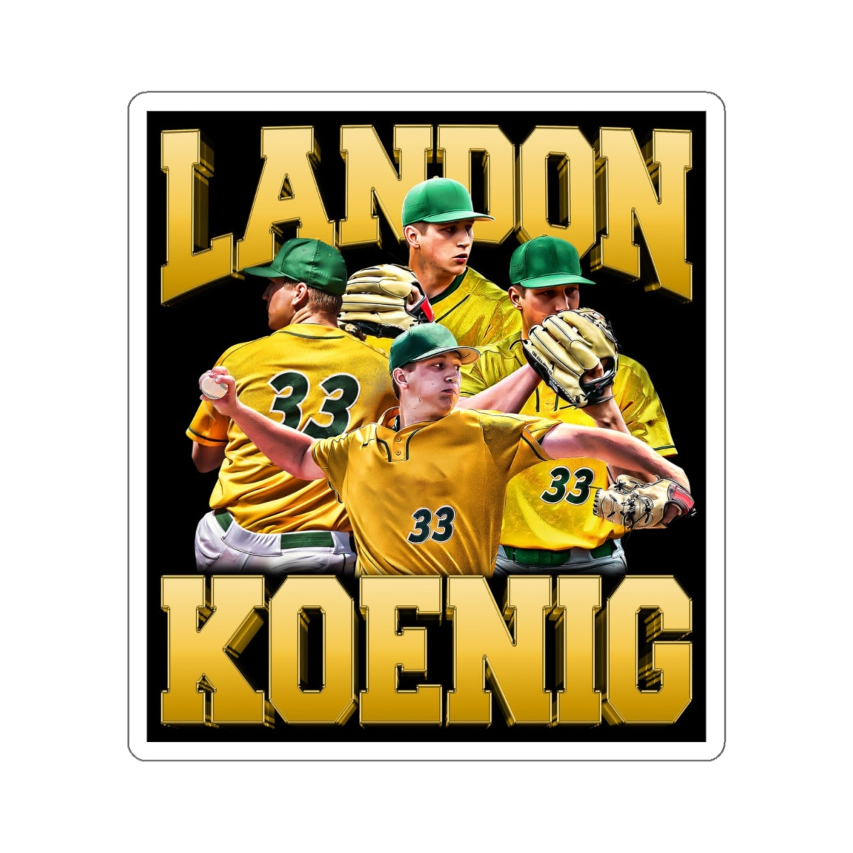 Landon Koenig Sticker