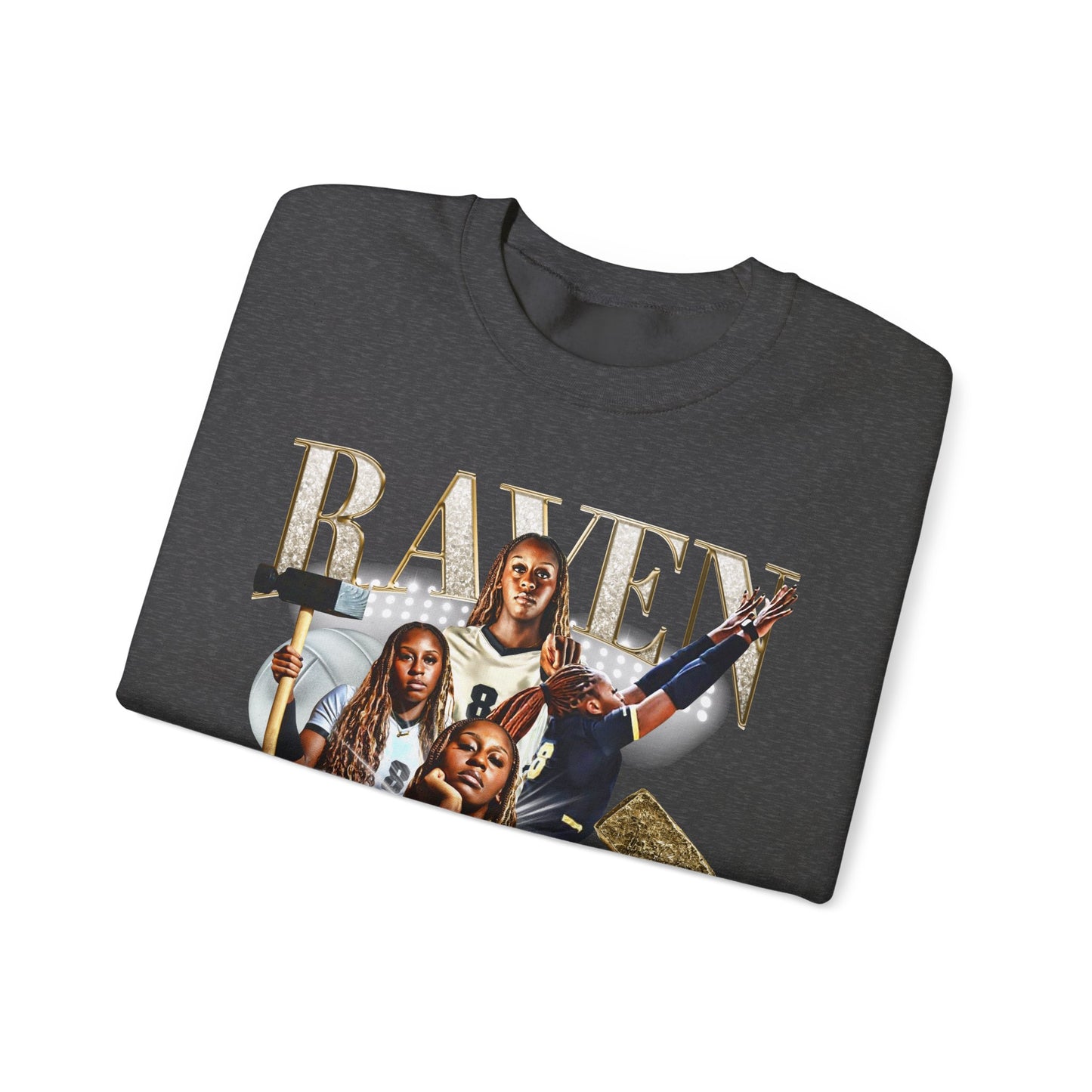 Raven Gray Crewneck Sweatshirt