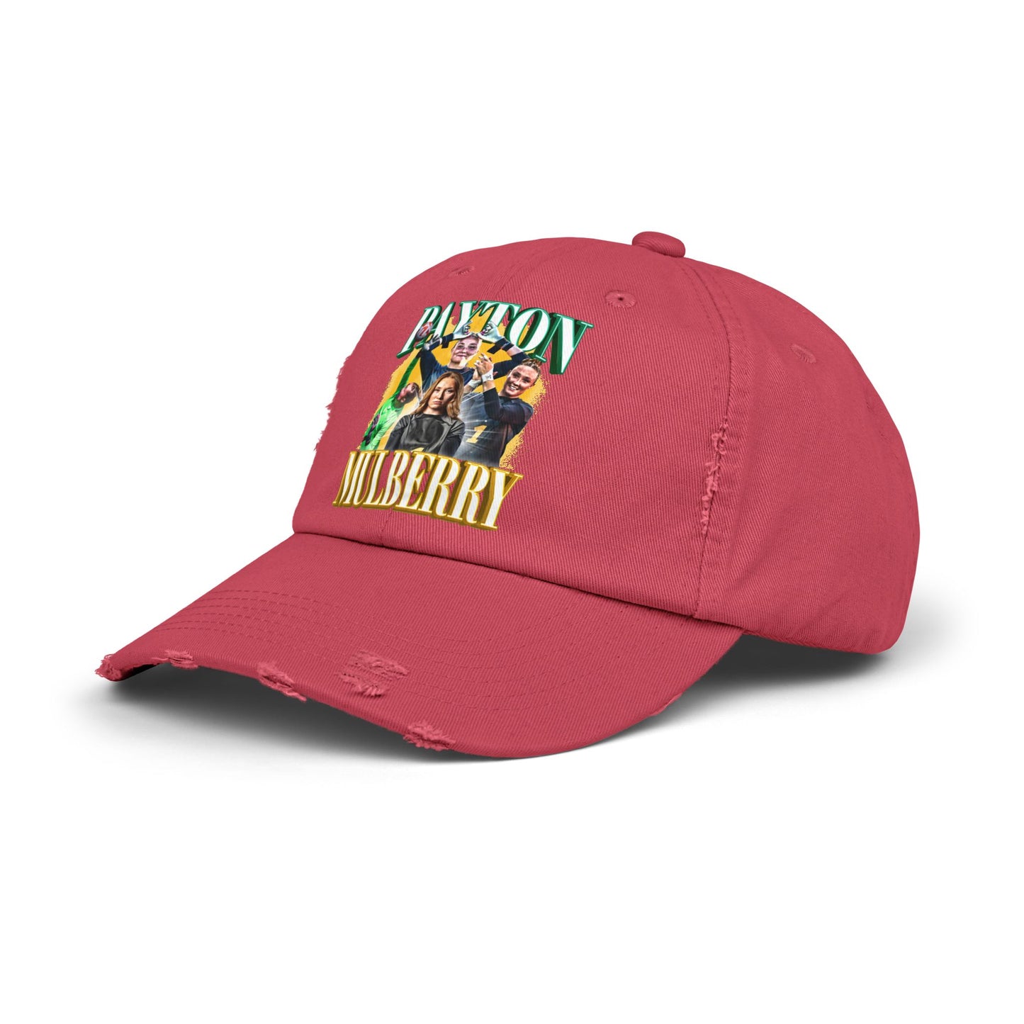 Payton Mulberry Distressed Hat