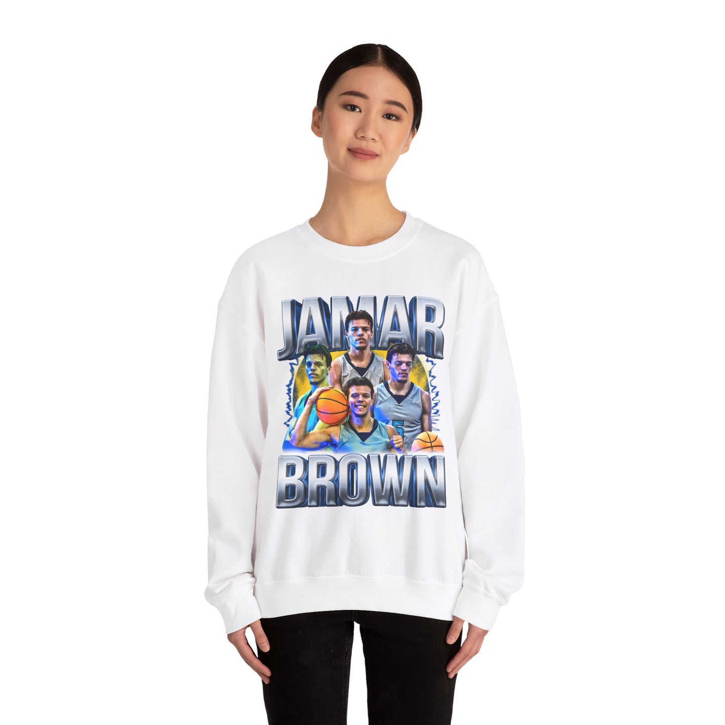 Jamar Brown Crewneck Sweatshirt