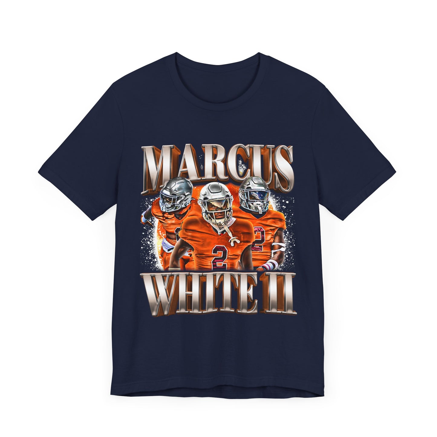 Marcus White II Short Sleeve T-Shirt