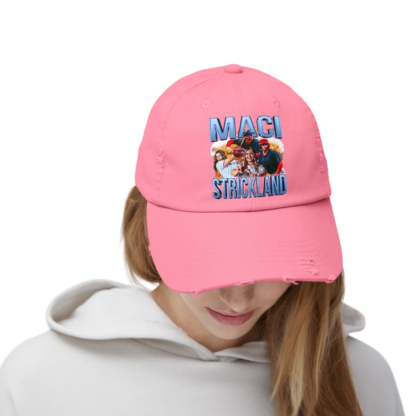 Maci Strickland Distressed Hat