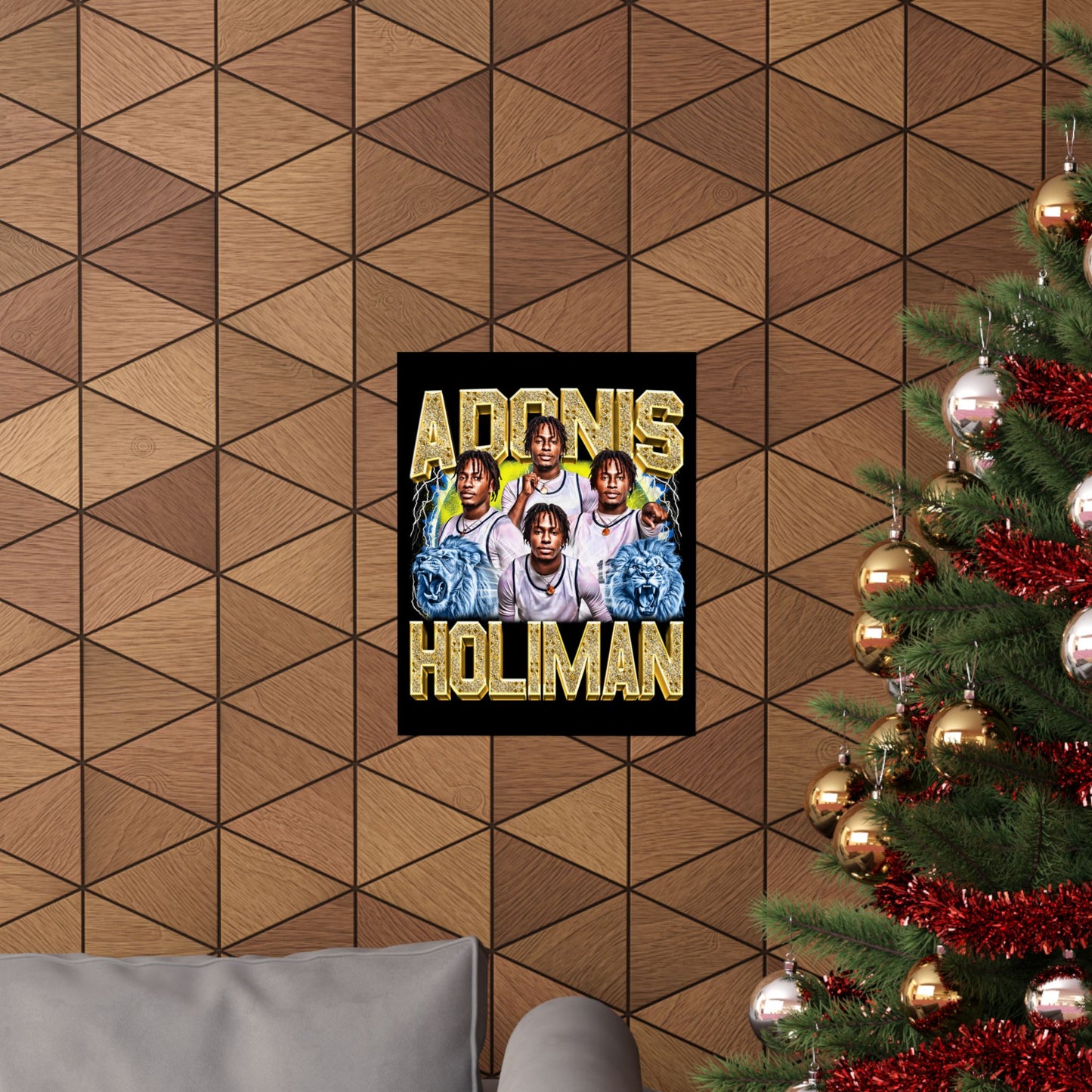 Adonis Holiman Poster