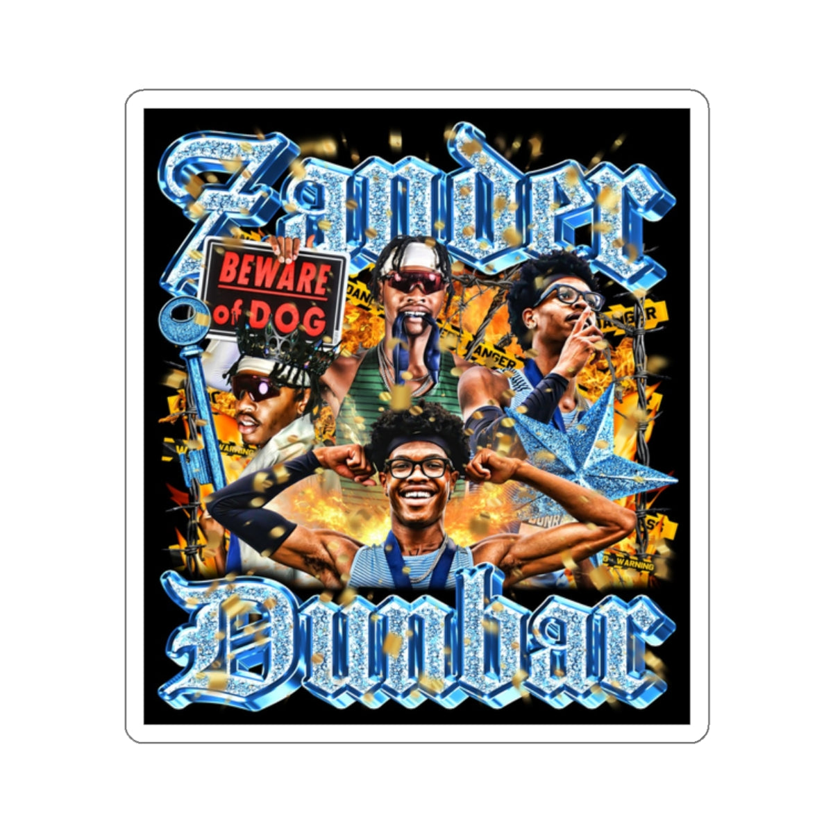 Zander Dunbar Sticker