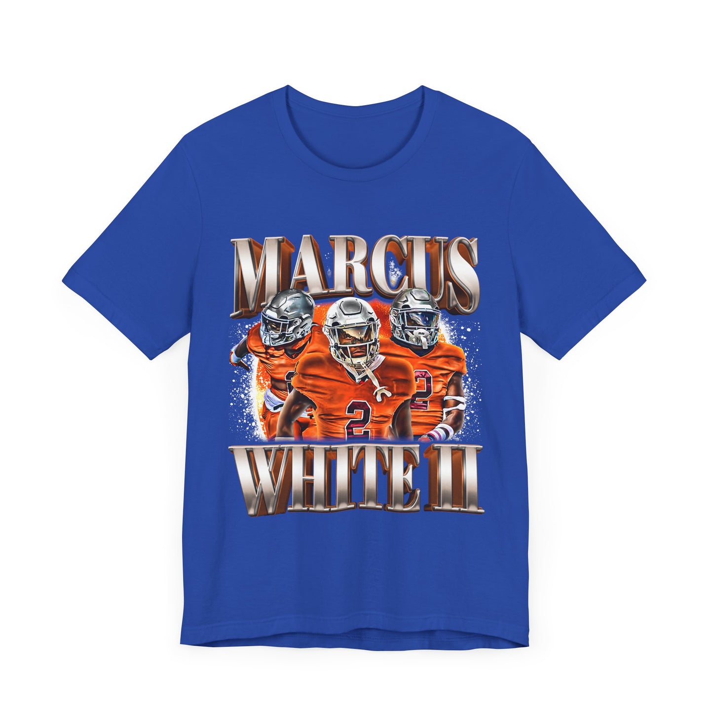 Marcus White II Short Sleeve T-Shirt