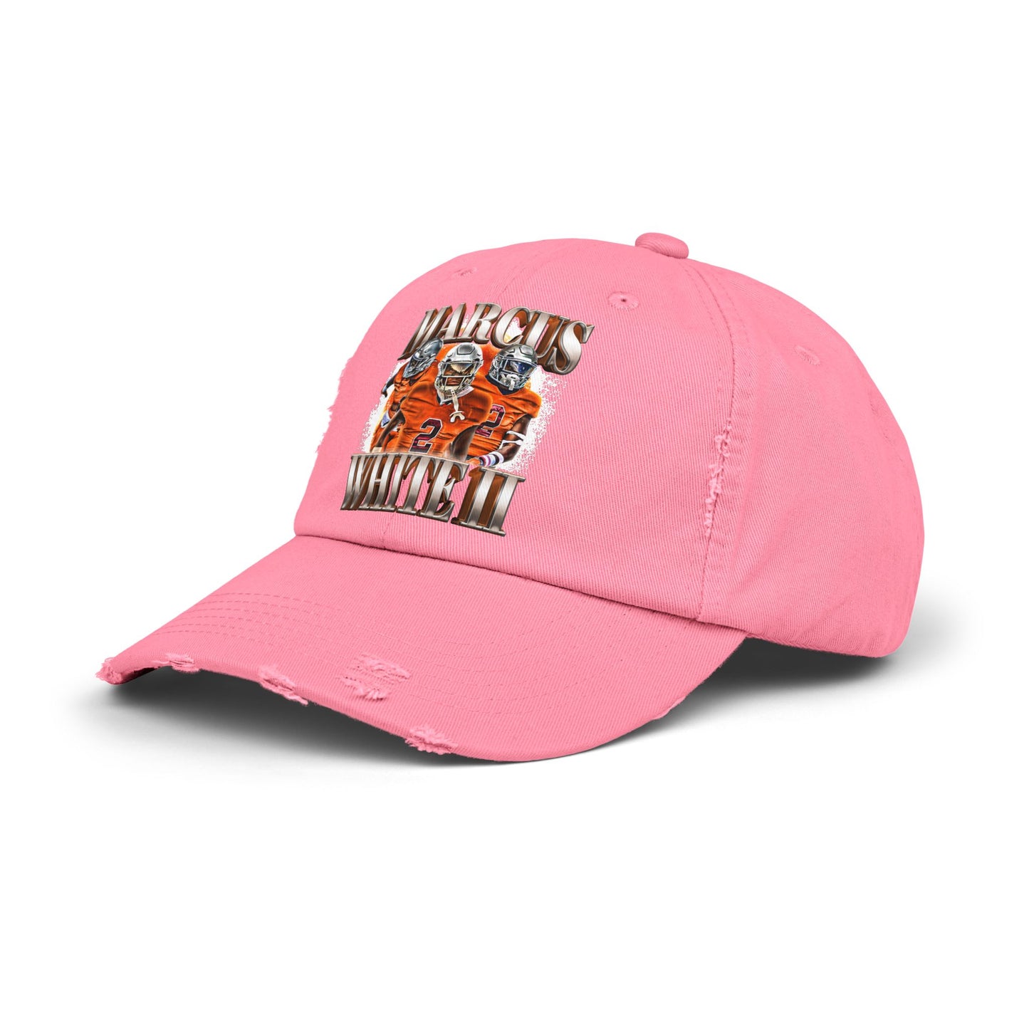 Marcus White II Distressed Hat