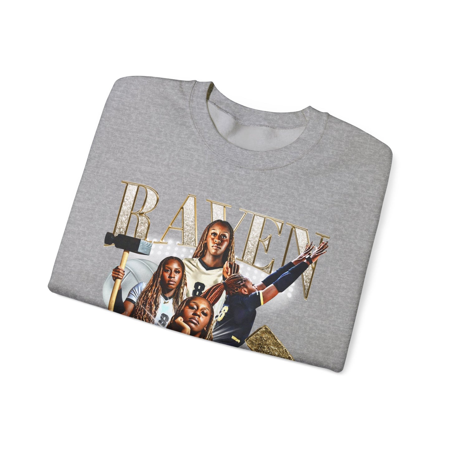 Raven Gray Crewneck Sweatshirt