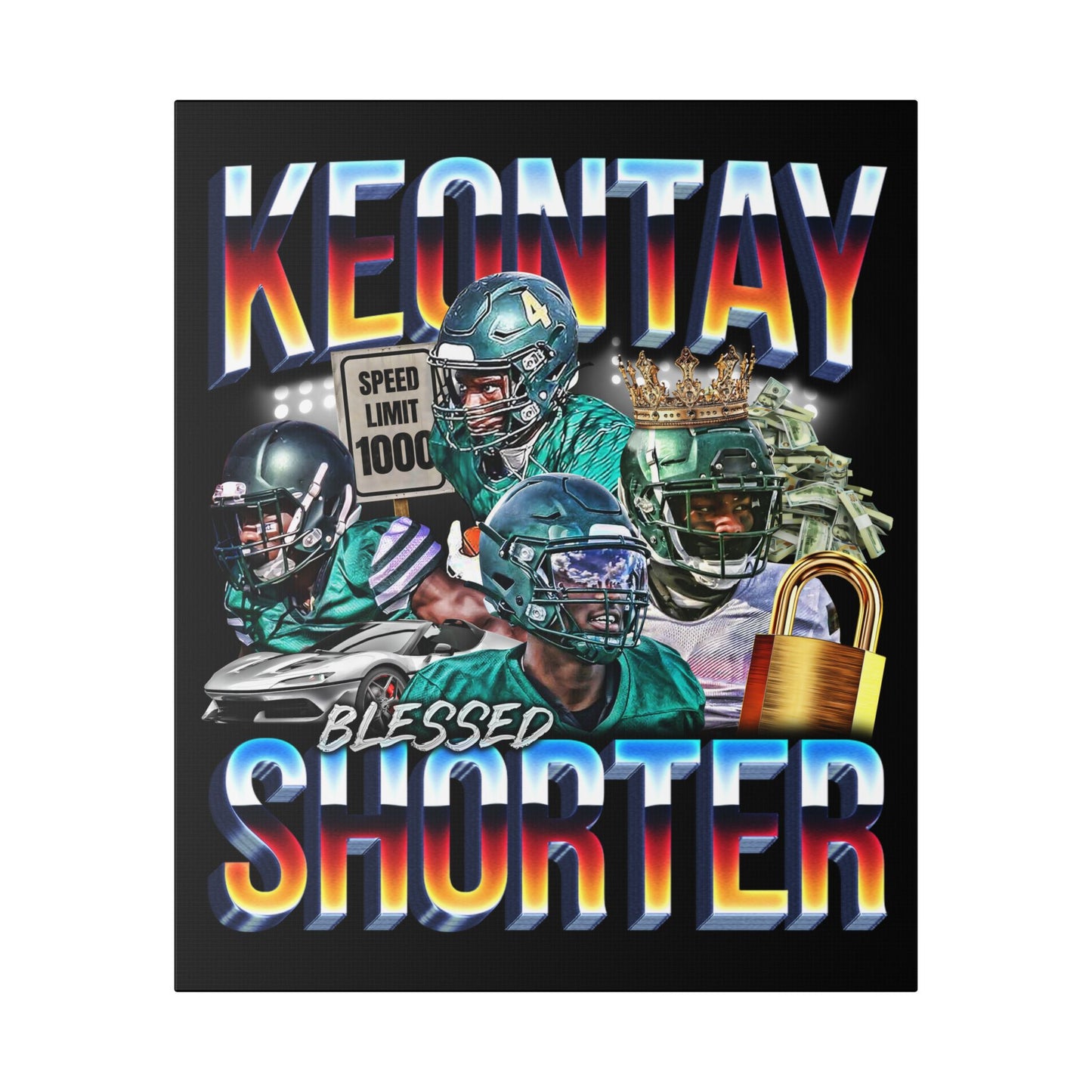 Keontay Shorter Canvas