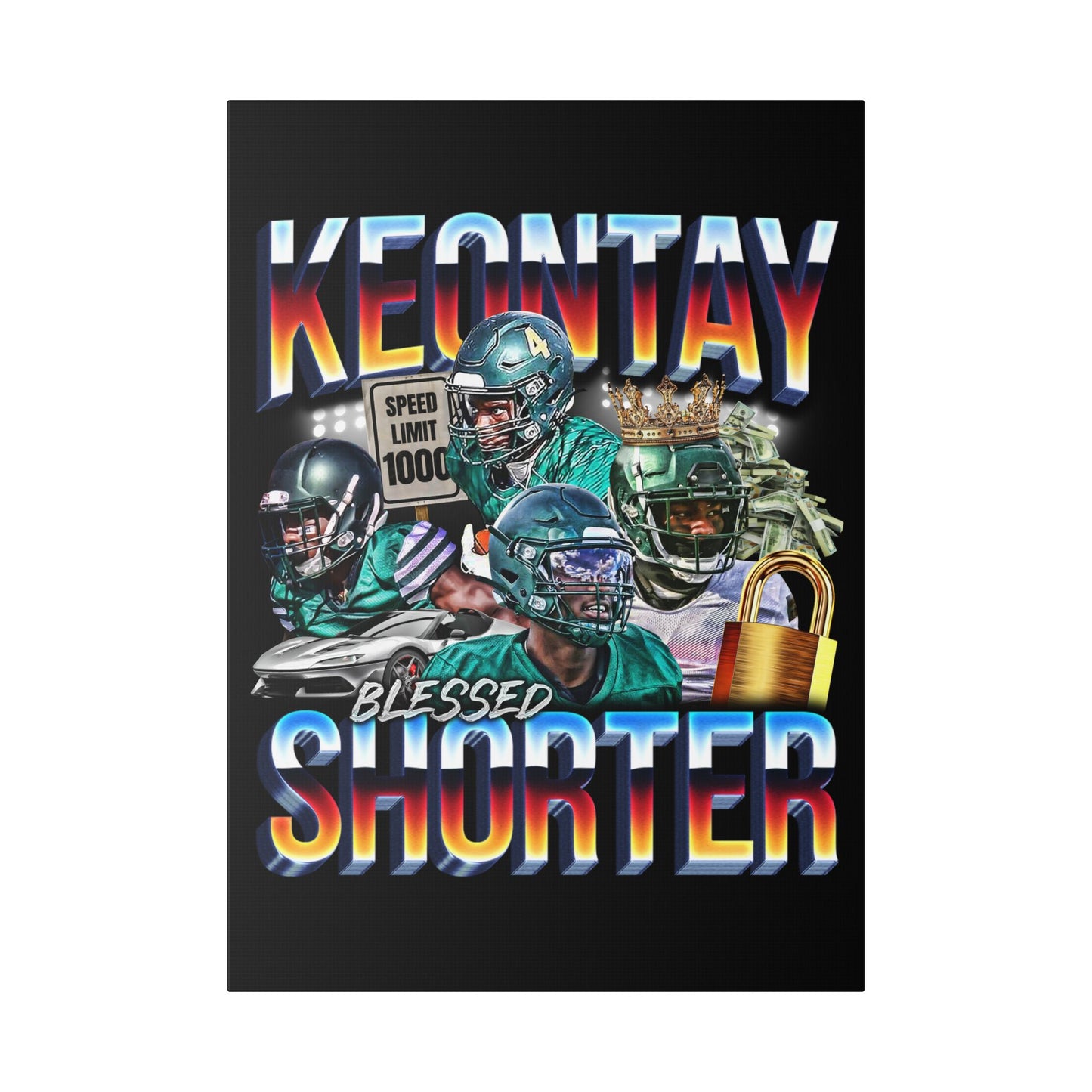 Keontay Shorter Canvas