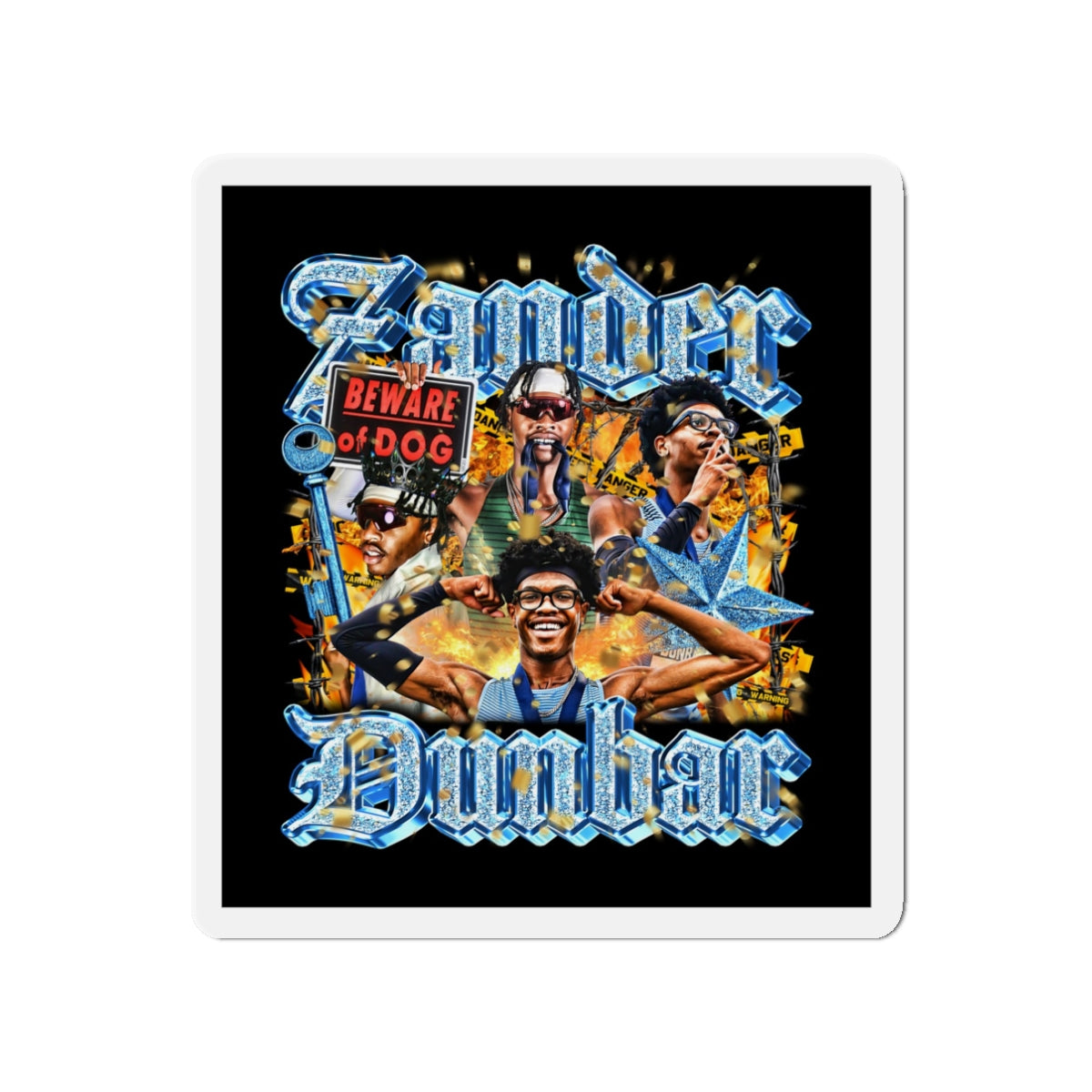 Zander Dunbar Magnet