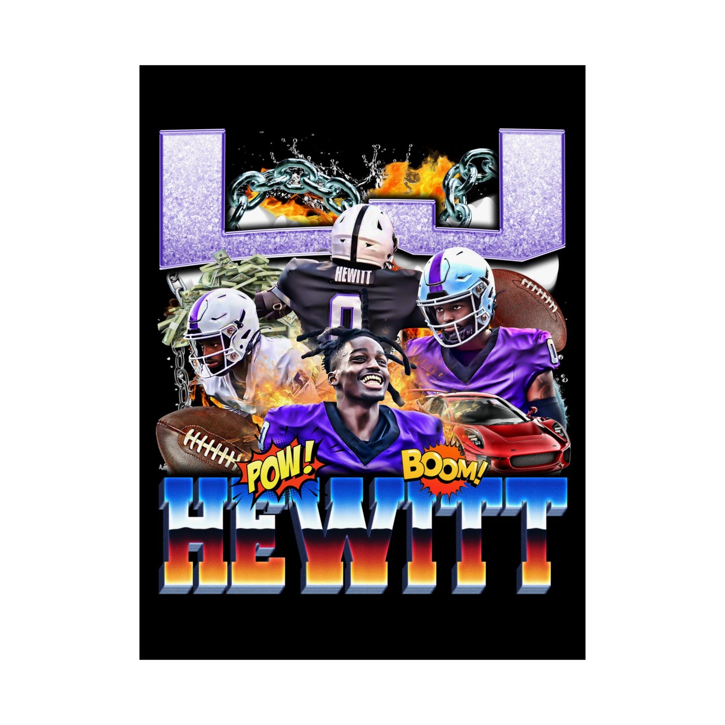 LJ Hewitt Poster