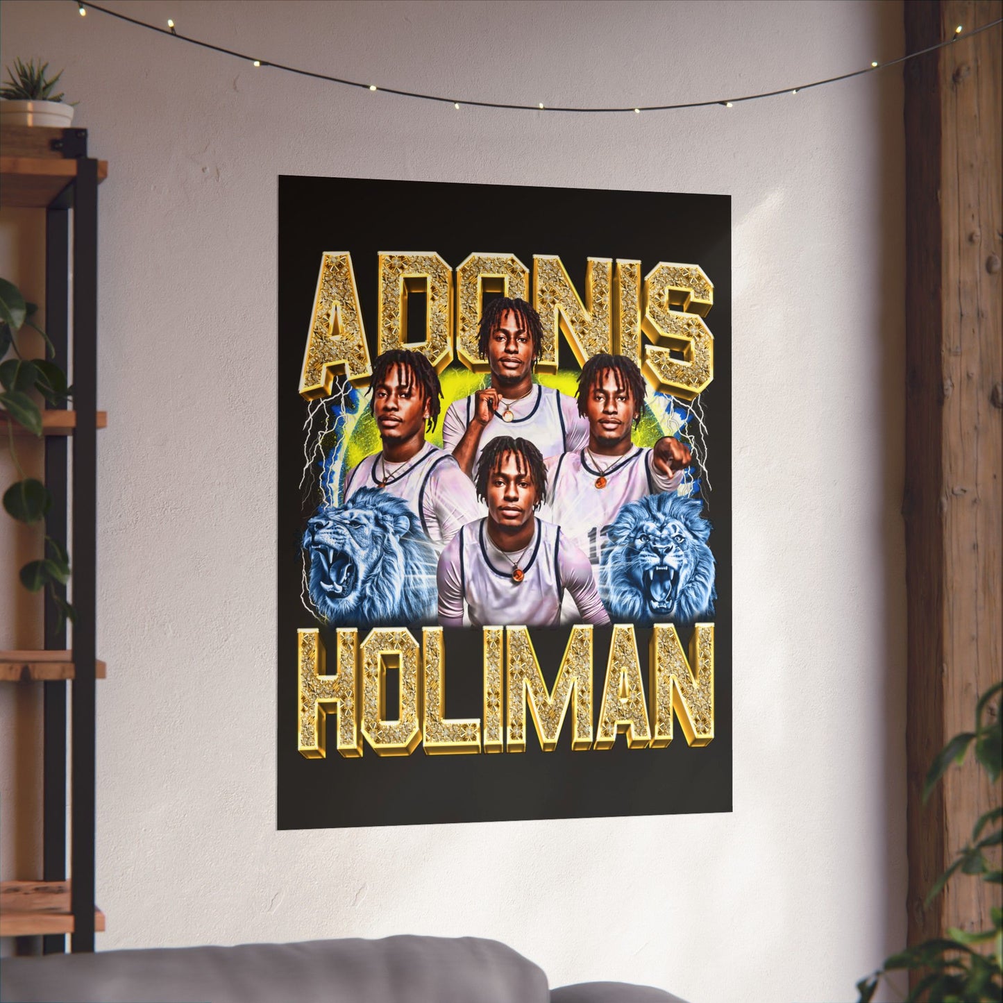 Adonis Holiman Poster