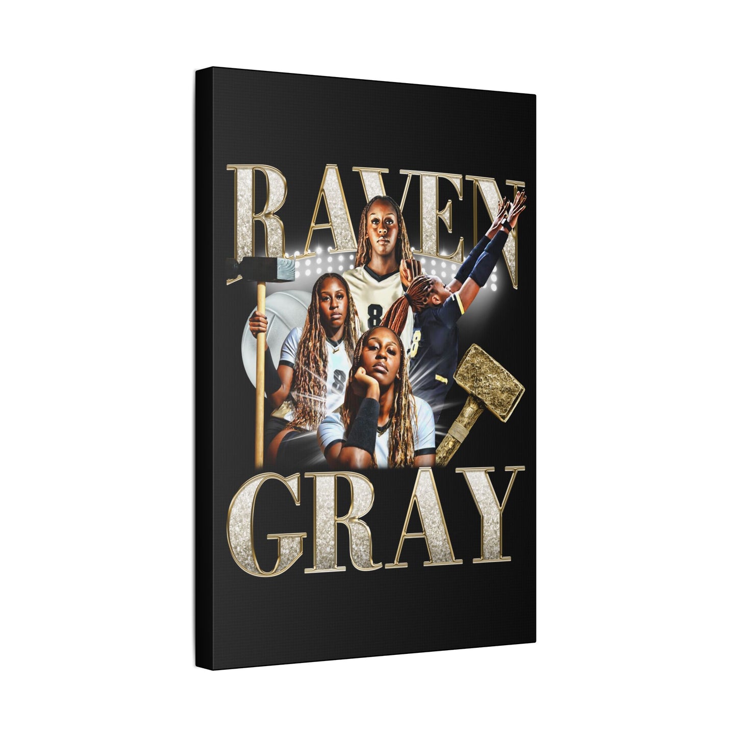 Raven Gray Canvas