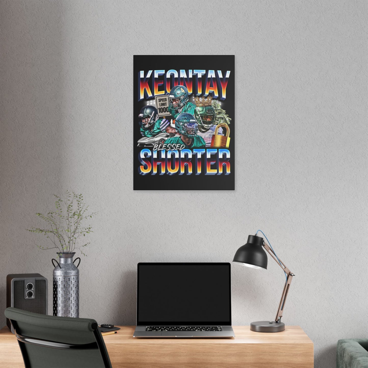 Keontay Shorter Canvas